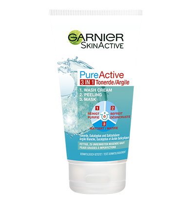 gesichtspflege gesichtspflege marken pure active pureactive 3in1 tonerde